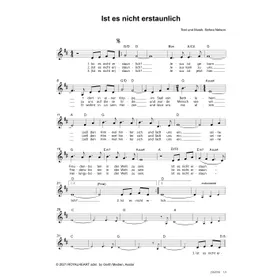 Produktbild des Artikels Ist es nicht erstaunlich (Noten - Download)