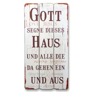 Produktbild des Artikels Vintage-Wandbild "Haussegen" ()