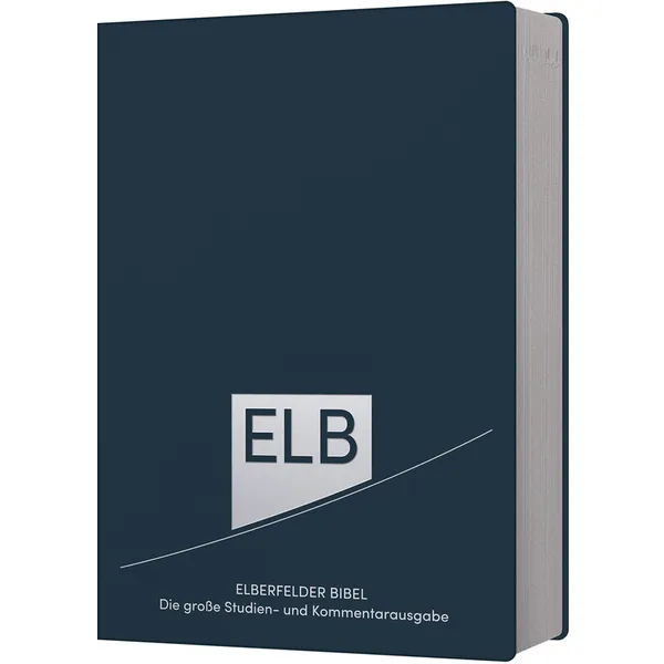 Produktbild des Artikels Elberfelder Bibel. Die große Studien- und Kommentarausgabe Leder, Platinschnitt (Bibel - Leder)