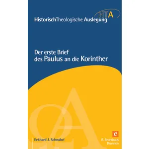 Produktbild des Artikels Der erste Brief des Paulus an die Korinther (E-Book - PDF Datei)