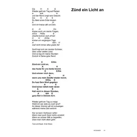 Produktbild des Artikels Zünd ein Licht an (Noten - Download)