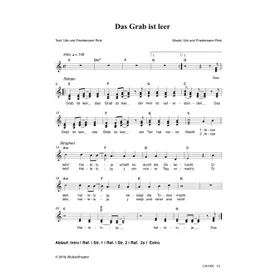 Produktbild des Artikels Das Grab ist leer (Noten - Download)