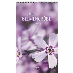 Produktbild des Artikels Zarte Blumengrüße 2026 - Posterkalender (Kalender - Spiralbindung)