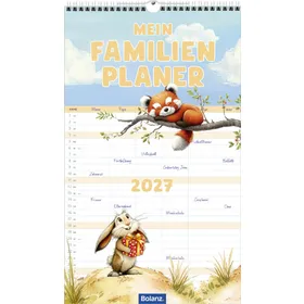 Produktbild des Artikels Mein Familienplaner 2027 (Kalender - Spiralbindung)