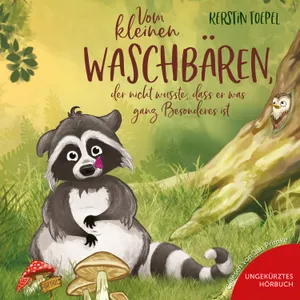 Produktbild des Artikels Vom kleinen Waschbären, der nicht wusste, dass er was ganz Besonderes ist (HB) (MP3-Hörbuch - Download)