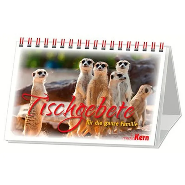 Produktbild des Artikels Tischgebete für die ganze Familie - Aufstellbuch (Buch - Spiralbindung)