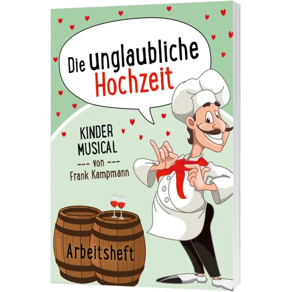 Produktbild des Artikels Die unglaubliche Hochzeit - Arbeitsheft (Liederbuch - Geheftet)