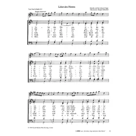 Produktbild des Artikels Lobet den Herren alle die ihn ehren (Noten - Download)