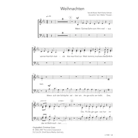 Produktbild des Artikels Weihnachten (Noten - Download)