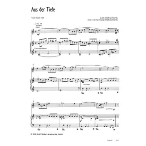 Produktbild des Artikels Aus der Tiefe (Noten - Download)