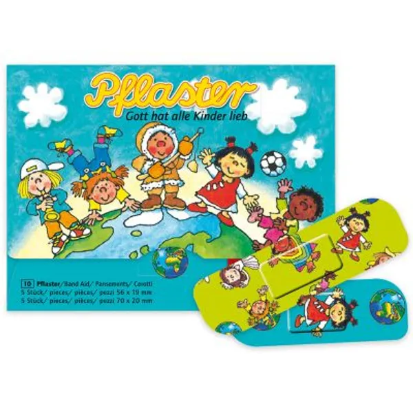 Produktbild des Artikels Pflaster "Gott hat alle Kinder lieb!" ()