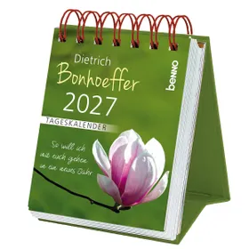 Produktbild des Artikels Dietrich Bonhoeffer Tageskalender 2027 (Kalender - Spiralbindung)