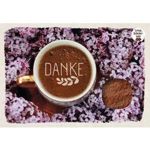 Produktbild des Artikels Schokokarte - Danke (Lebensmittel)