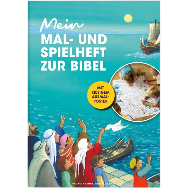 Produktbild des Artikels Mein Mal- und Spielheft zur Bibel (Buch - Geheftet)