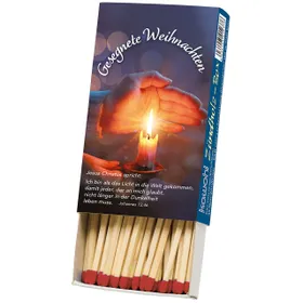 Produktbild des Artikels Zündholzbox - Gesegnete Weihnachten ()