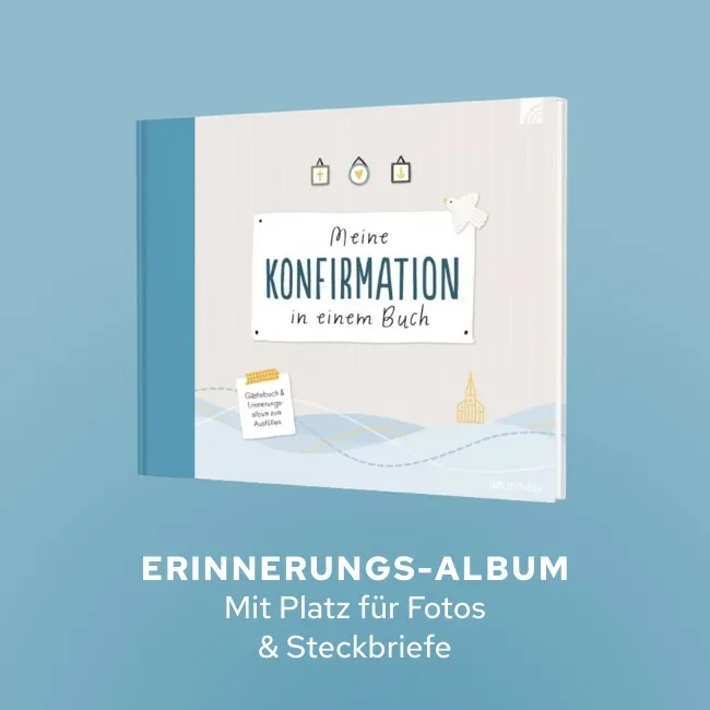 Erinnerungs-Album mit Platz für Fotots und Steckbriefe