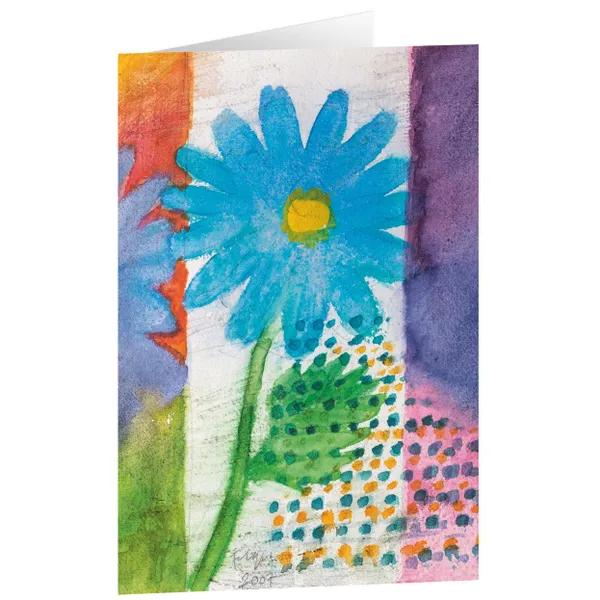 Produktbild des Artikels Kunstkarten "Blauer Frühling" 5 Stk. (Schreibwaren)