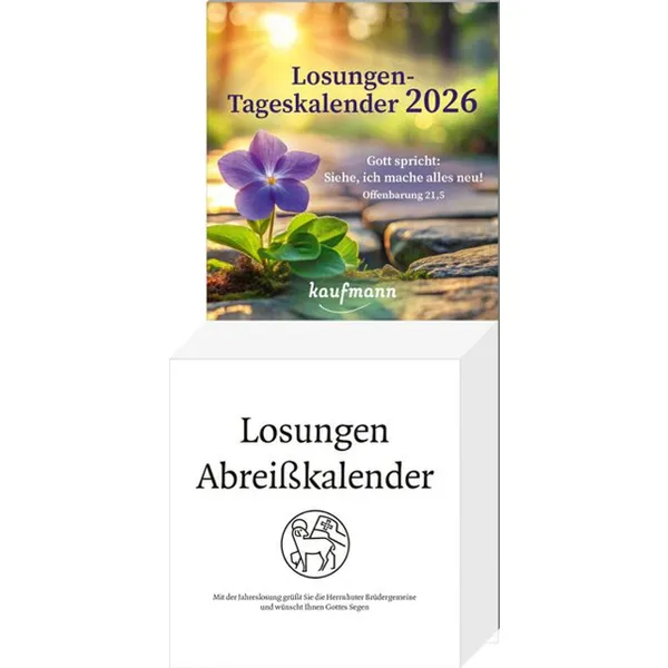 Produktbild des Artikels Losungen Abreißkalender 2026 (Kalender)