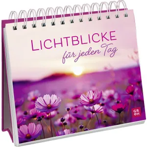 Produktbild des Artikels Lichtblicke für jeden Tag - Aufstellbuch (Buch - Spiralbindung)
