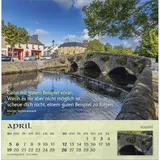 Stimmungsbild zu Möge Gott deinen Weg segnen 2026 - Postkartenkaledner