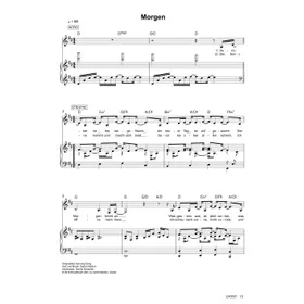 Produktbild des Artikels Morgen (Noten - Download)