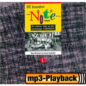 Produktbild des Artikels Die besondere Note (Playback ohne Backings) (MP3-Album - Download)