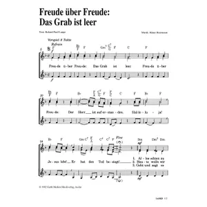 Produktbild des Artikels Freude über Freude: Das Grab ist leer (Noten - Download)