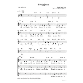 Produktbild des Artikels König Jesus (Noten - Download)