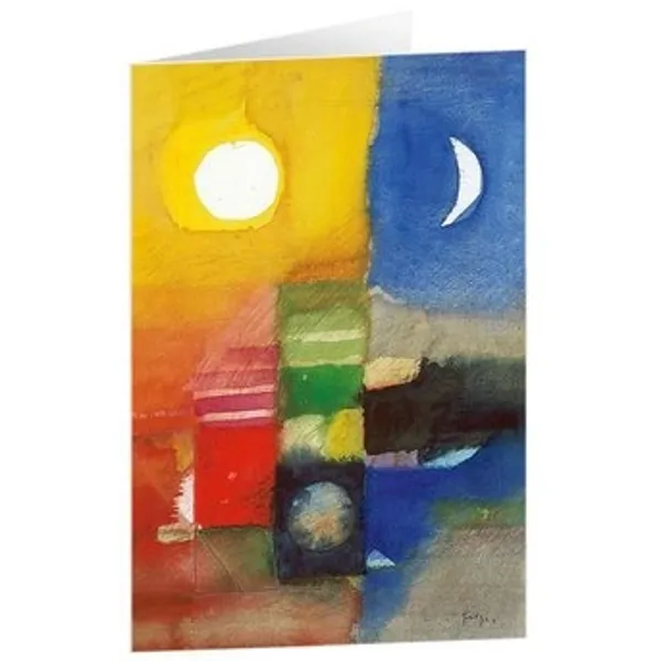 Produktbild des Artikels Kunstkarten "Tag und Nacht" 5 Stk. (Schreibwaren)