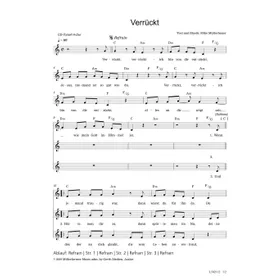Produktbild des Artikels Verrückt (Noten - Download)