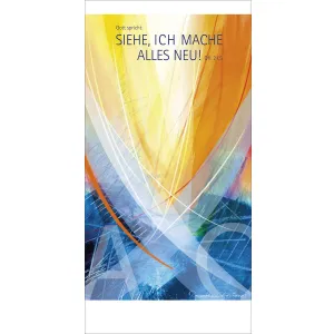 Produktbild des Artikels Jahreslosung 2026 - Faltkarten "Hoffnungsvoll" 10er Set (Schreibwaren)