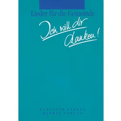 Produktbild des Artikels Ich will dir danken! (Liederbuch - Plastik)
