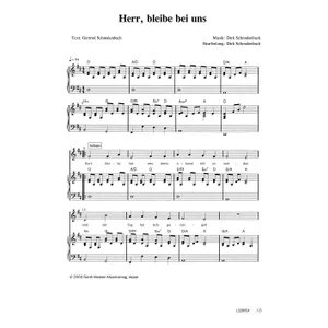 Produktbild des Artikels Herr, bleibe bei uns (Noten - Download)