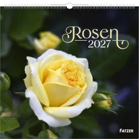 Produktbild des Artikels Rosen 2027 - Wandkalender (Kalender - Spiralbindung)
