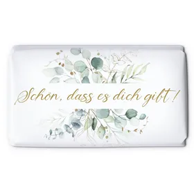 Produktbild des Artikels Schokoladengrüsse "Schön, dass es dich gibt!" (40g) (Lebensmittel)