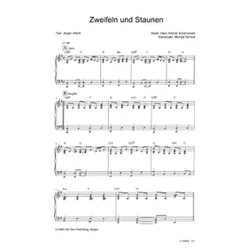 Produktbild des Artikels Zweifeln und Staunen (Noten - Download)