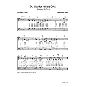 Produktbild des Artikels Du bist der Heilige Gottes (Noten - Download)
