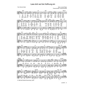 Produktbild des Artikels Lass dich auf die Hoffnung ein (Noten - Download)