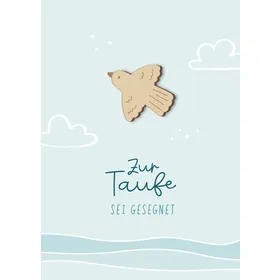 Produktbild des Artikels Faltkarte - Zur Taufe "sei gesegnet" (Schreibwaren)
