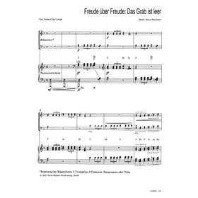Produktbild des Artikels Freude über Freude: Das Grab ist leer (Noten - Download)