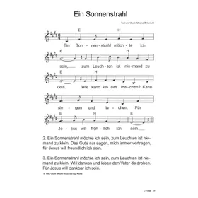 Produktbild des Artikels Ein Sonnenstrahl (Noten - Download)