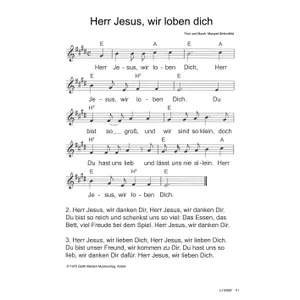 Produktbild des Artikels Herr Jesus, wir loben dich (Noten - Download)