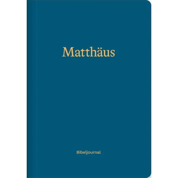 Produktbild des Artikels Matthäus - Bibeljournal (Buch - Paperback)