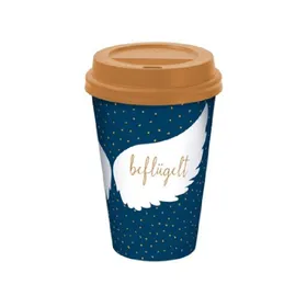 Produktbild des Artikels Bambusbecher "Beflügelt" ()