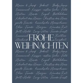 Produktbild des Artikels Postkarten: Frohe Weihnachten 4 Stück (Schreibwaren)