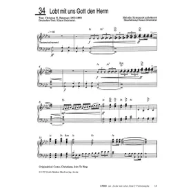 Produktbild des Artikels Lobt mit uns Gott den Herrn (Noten - Download)