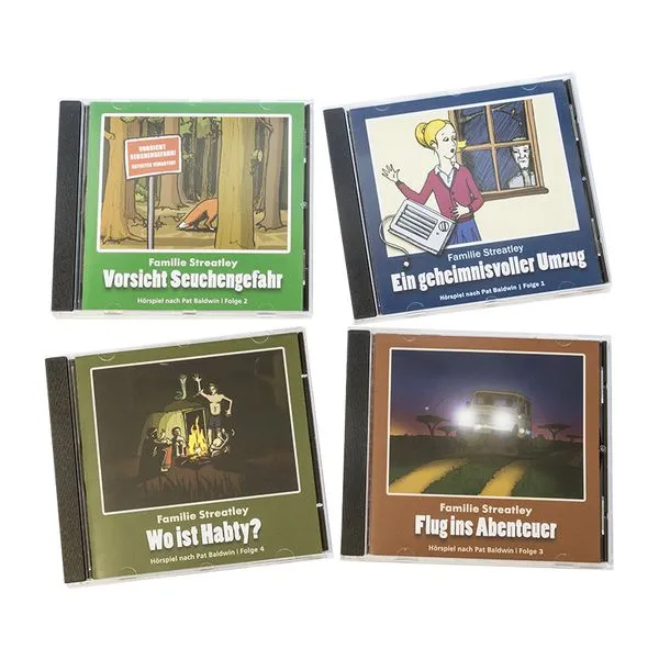 Produktbild des Artikels Familie Streatley - Paket (Hörbuch/Hörspiel - CD)