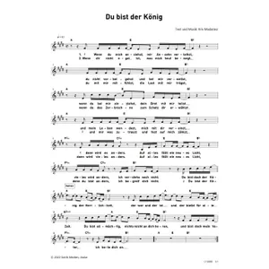 Produktbild des Artikels Du bist der König (Noten - Download)