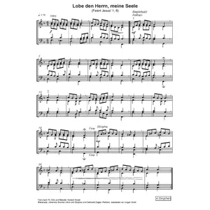 Produktbild des Artikels Lobe den Herrn meine Seele (Noten - Download)