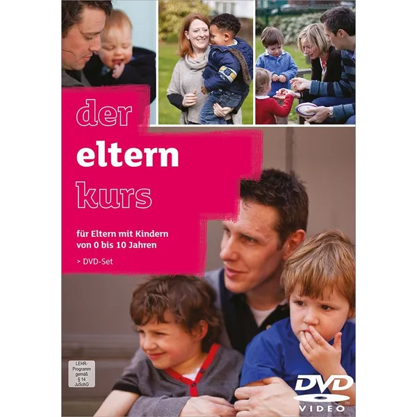 Produktbild des Artikels Der Elternkurs - DVD-Set mit Leiterheft (Video - DVD)